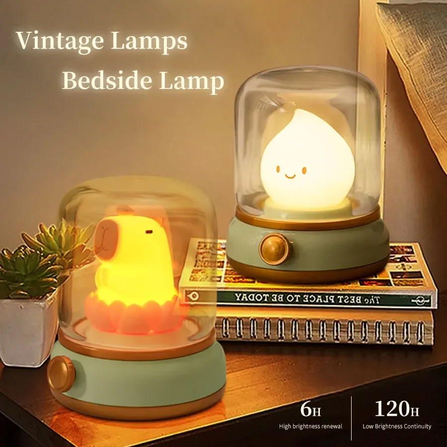 Настольная светодиодная Ночная мини-лампа с регулируемой яркостью