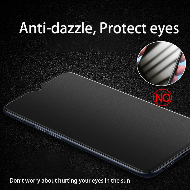 Закаленное стекло для Huawei Enjoy 9s матовое без отпечатков пальцев телефона Nova 3 3E 3i 4 4E