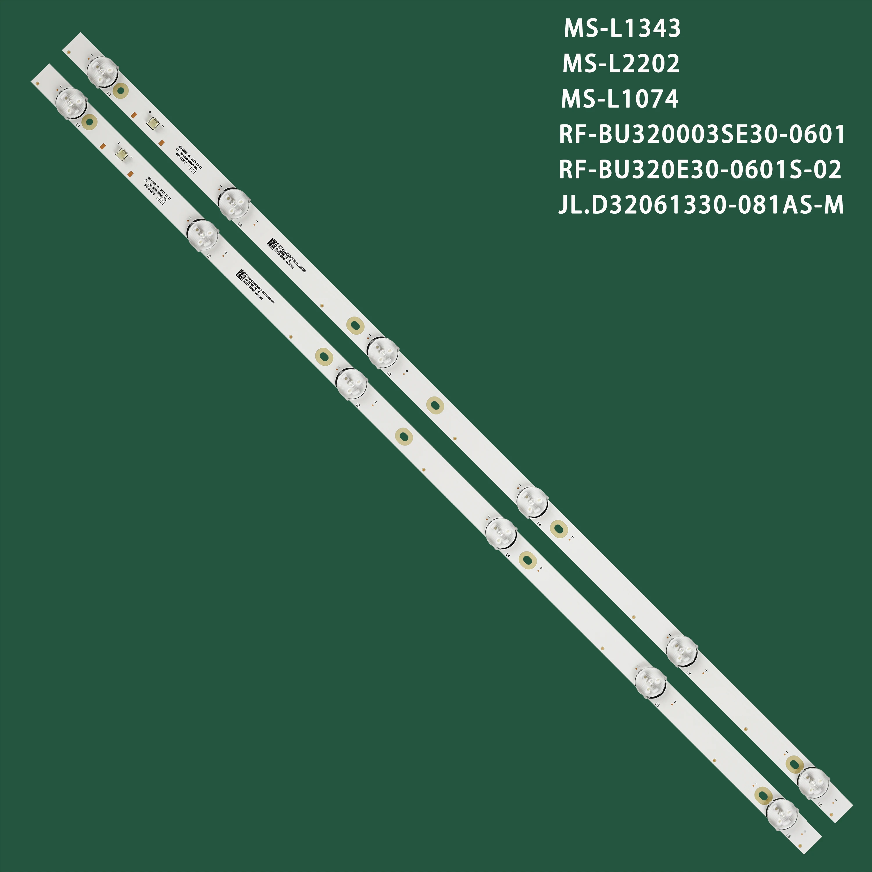 Светодиодная лента для Ericsson 32HLE19T2SM POLARLINE 32PL52TC-SM 32PL13TC RF-BU320E30-0601S-02 A2 MS-L1343 V2 LED-32DN5T2 E348124