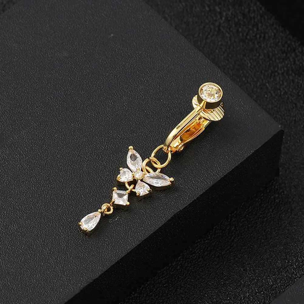 ЦИРКОНИЕВЫЕ кольца для пупка женщин и девушек не пирсинг женские украшения тела