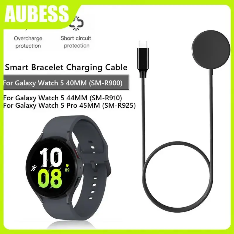 

Портативная зарядная док-станция 100 см Pd 10 Вт для Samsung Galaxy Watch 5 Быстрый зарядный кабель Type C зарядное устройство 40 мм 44 мм 45 мм