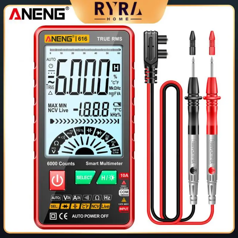 

MY9205A Digital Multimeter Tester Manual Range Voltage Meter True RMS Transistor Tester Electrician Tool Measuring Instruments