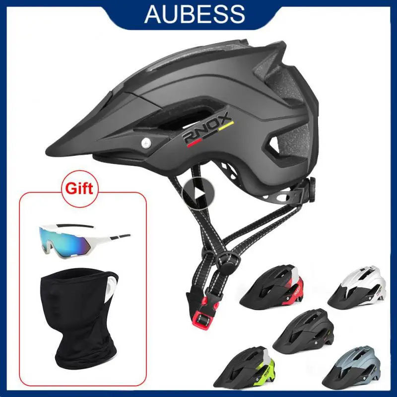 

Bike Helmet Rnox Cycling Mountain Helmet Color Mountain Road Bicycle Light Cycling Helmet Outdoor Games Mountain Bike Equipment