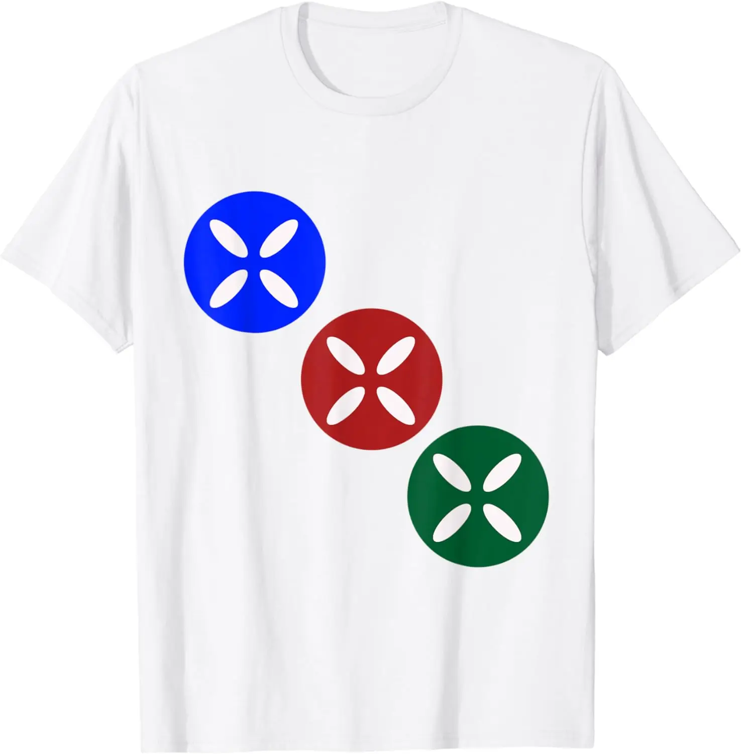 Футболка мужская с рисунком китайского Маджонга мАч забавный подарок тремя