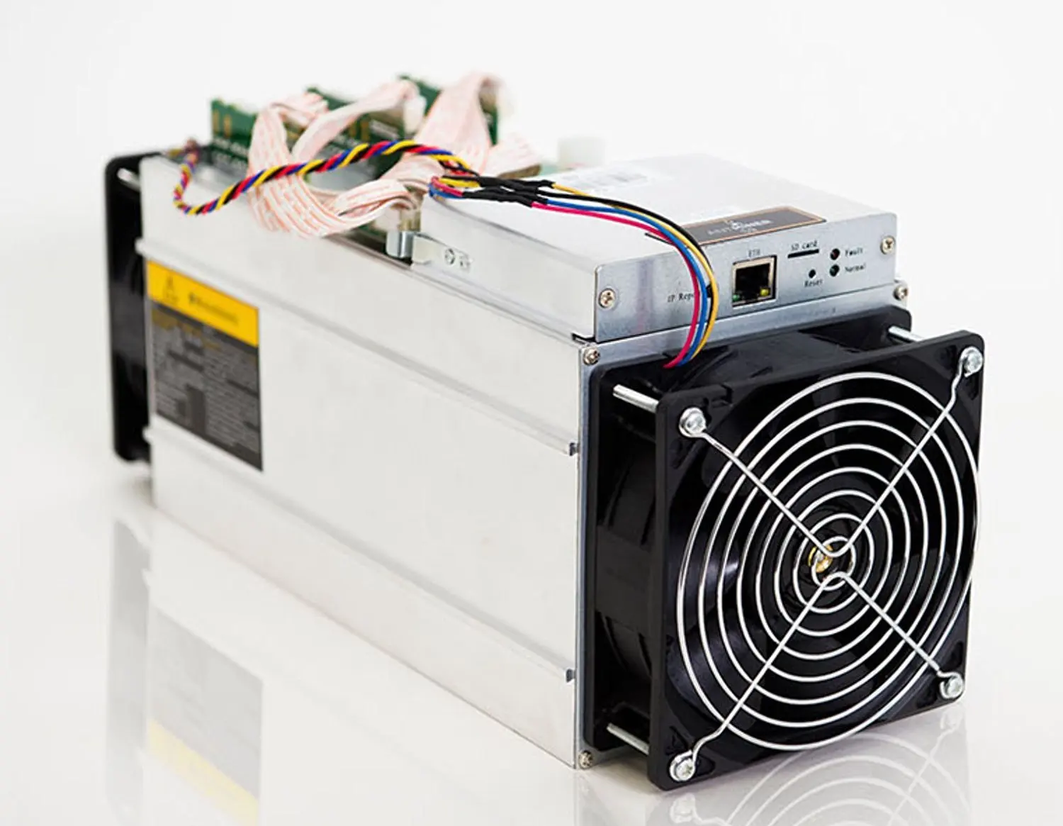 

ORIGINAL AntMiner S9 ~13.5TH/s @ 0.098W/GH 16nm ASIC Bitcoin Miner with Power Supply and Cord