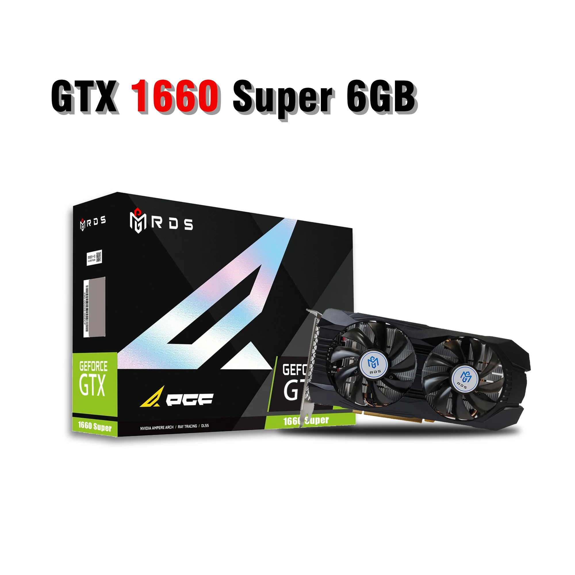

Игровая видеокарта GeForce GTX 1660 SUPER, 6 ГБ, 192 бит, GDDR6, GTX 1660 s Core, частота двух вентиляторов, графическая карта для настольного ПК