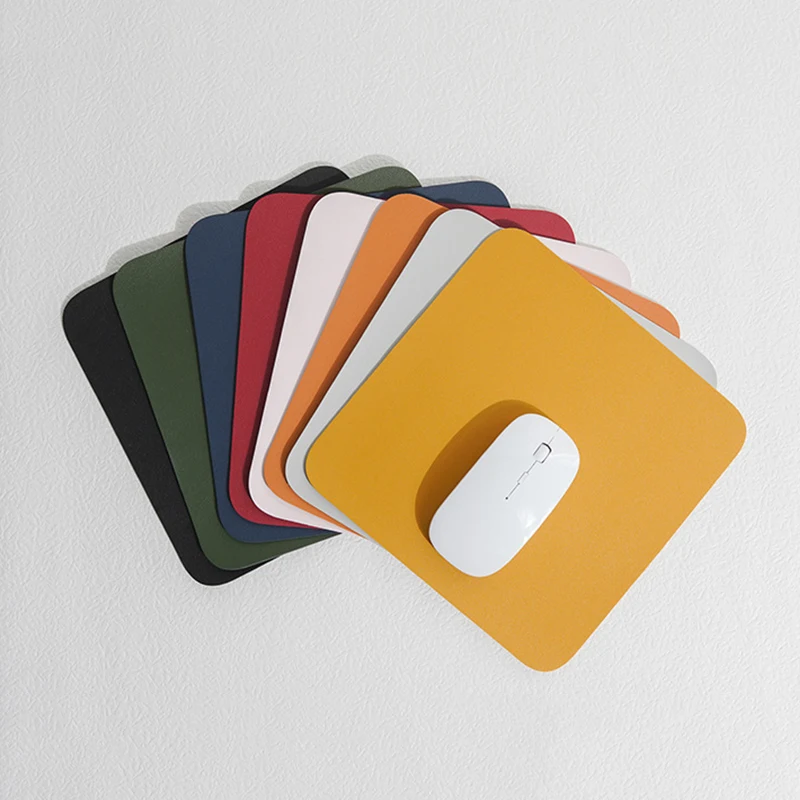 

Mouse Pad PU Anti-Slip Gaming Mousepad Waterproof Anti-Scratch Single Side