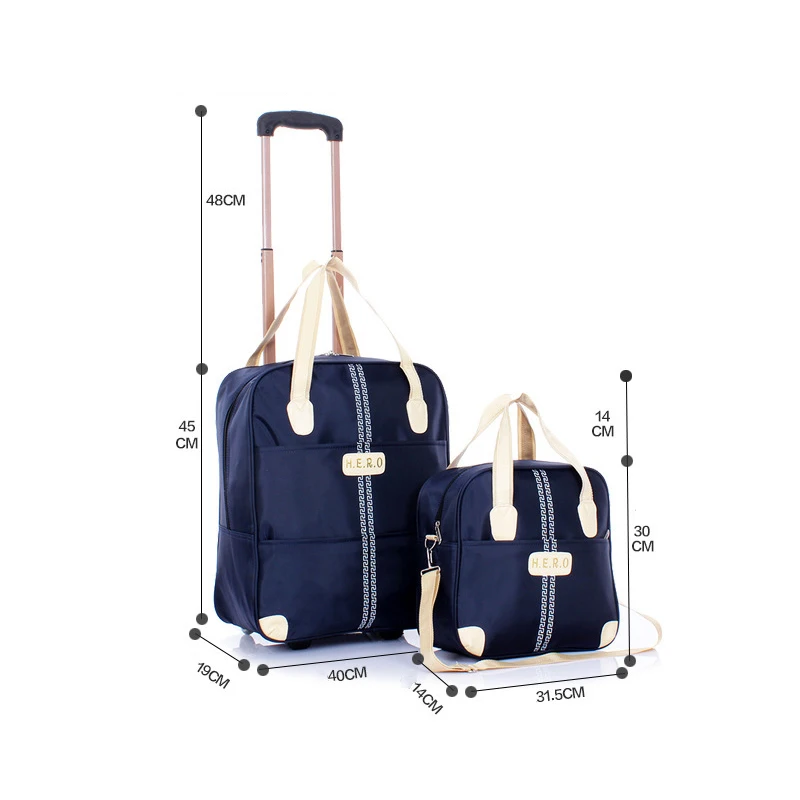 Fashion Women Trolley Bag Luggage Bag Set Waterproof Suitcase Travel Trolley Bag With Wheels Luggage Set Suitcase Bag