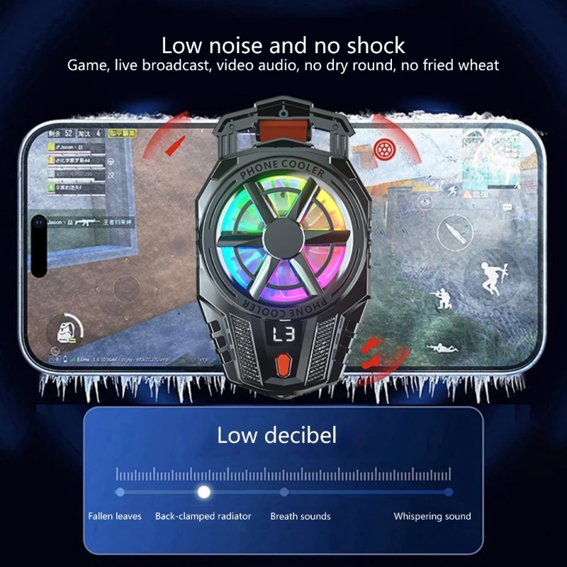 Кулеры для мобильных телефонов Охлаждающий вентилятор Радиатор мобильного