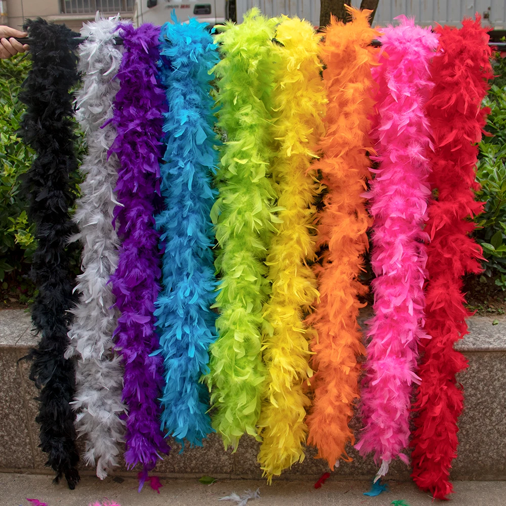 

2 ярда, 90 грамм, перья индейки, разноцветный Боа-чандель-перо-Боа, разноцветная шаль для костюма/шляпы/искусственной кожи