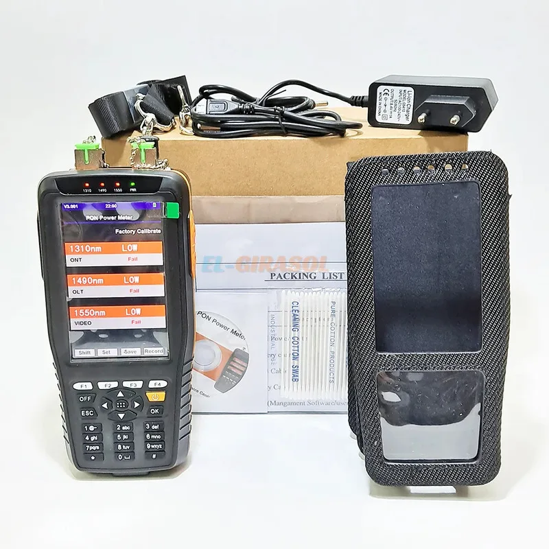 Оптоволоконный оптический измеритель мощности OPM TM70B PON 1310/1490 нм VFL встроенный