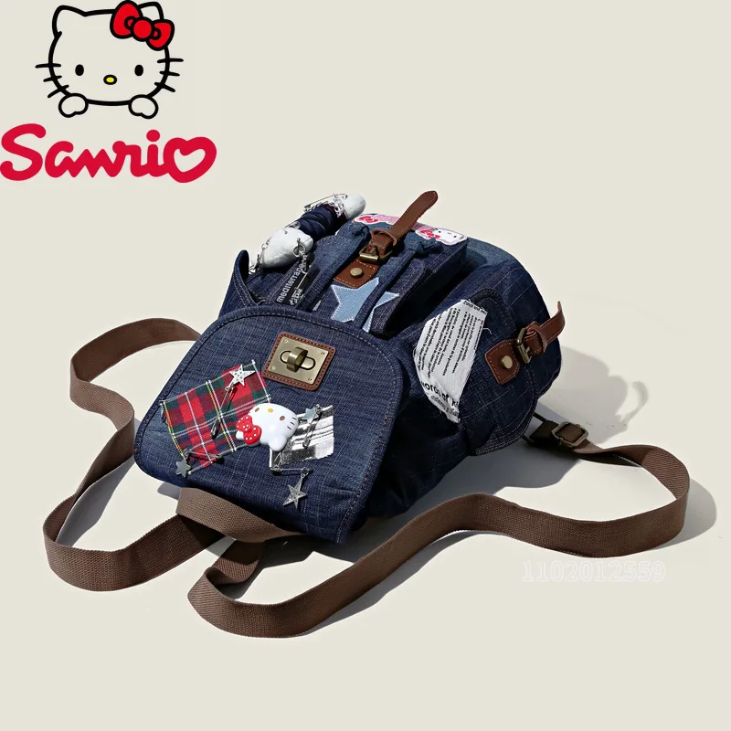 MINISO Hello Kitty новый женский рюкзак 3D модный тренд для отдыха индивидуальный большой