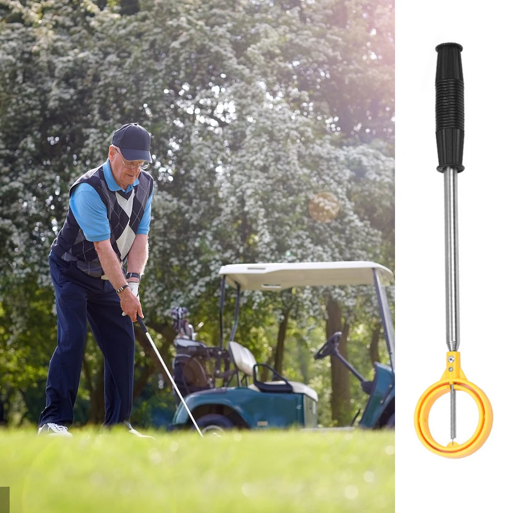 Retriever Grabber Tool With Spring Release-ready Head For Water Pond Lake Golf Accessories