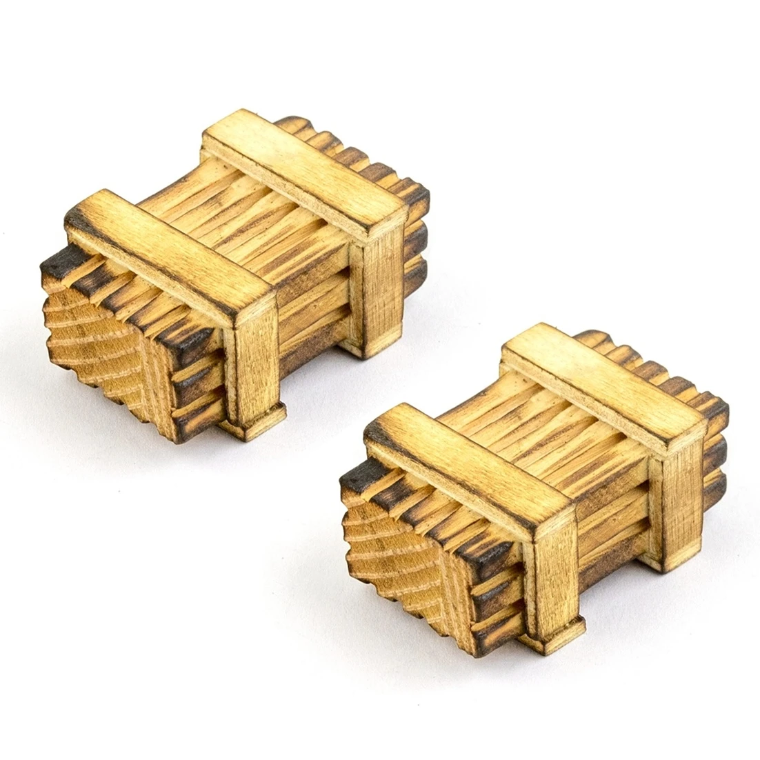 

2pcs 45x30mm Simulation Wooden Box Decoration for Axial SCX24 UTB18 Traxxas TRX4M 1/18 1/24 RC Crawler Car Upgrade Parts