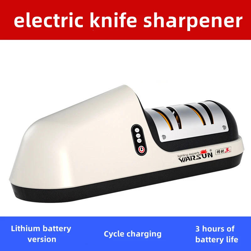 

Angbao Electric Knife Sharpener Household For Kitchen Accessories Gadgets USB Charging Sharpening Tools Professional Machine