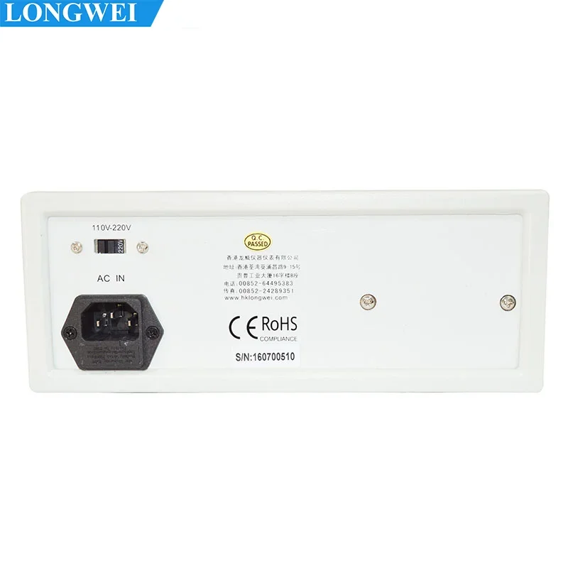 Longwei LW-1641 цифровой функциональный генератор сигналов аудиогенератор 0 1 Гц-2 МГц