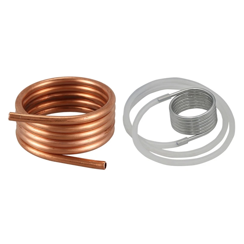 

1 Pcs Water Cooling Pipes Tube Water Cooled Pure Copper Ring & 1 Pcs 540 Motor Spray Thruster Water Motor Pipe