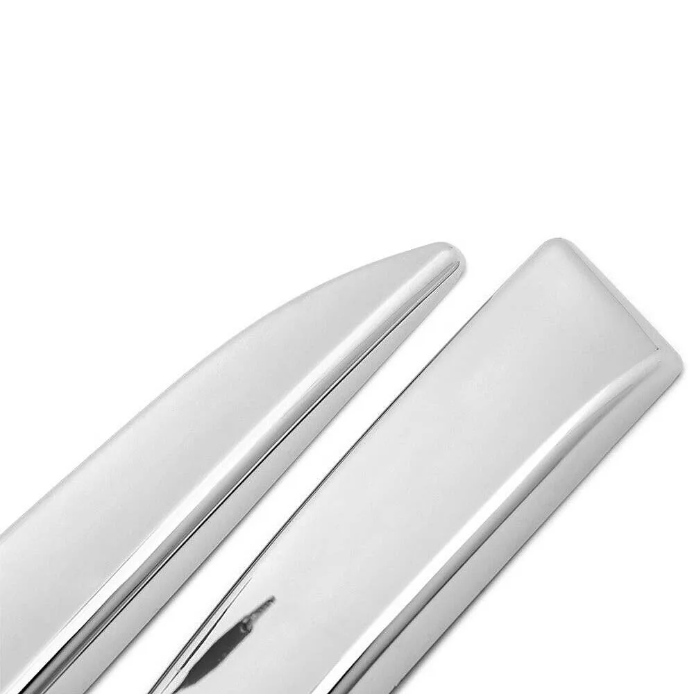 Для Ford Escape Kuga MK2 2013-2019 Chrome Lunette ArrièRe Spoiler Couverture Garniture Pilier Poteaux Moulage DéCoration