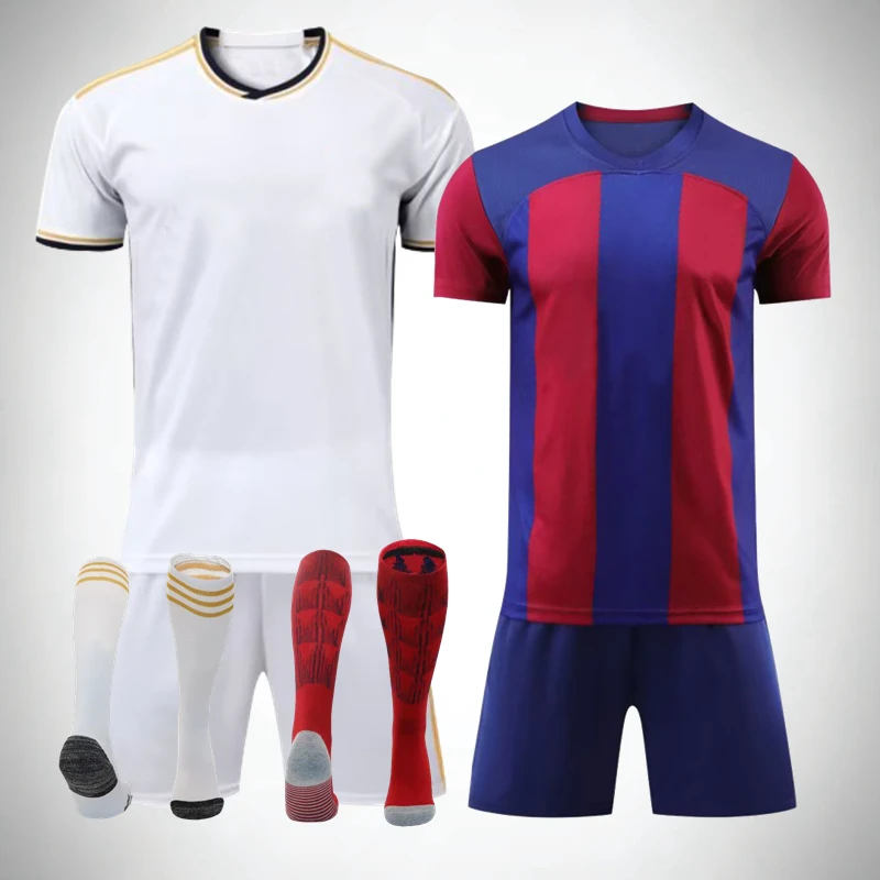 

23/24 NEW Men's Football Shirt Soccer Jersey Camiseta De Futbol Hombre Maillot Foot Trikot Maglia Calcio Men's Boy Man KIDS Kit
