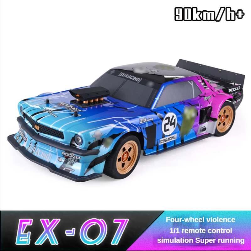 

ZD Racing EX07 1/7 4WD RC High-speed Professional Flat Sports Car Electric Remote Control Model Adult Children Toys Gift