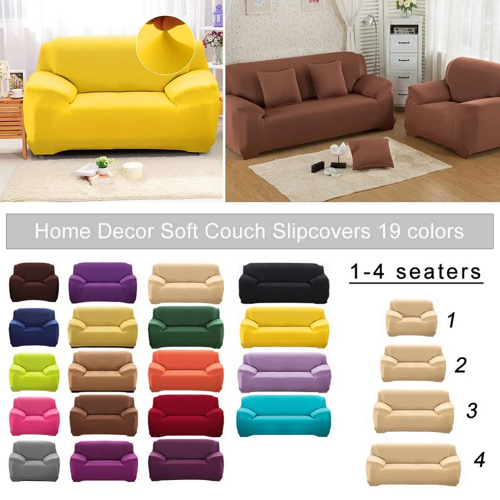 Чехлы для дивана углового со змейкой, эластичный материал, защита кожи, покрытие L-образного кресла. Необходимо заказать 2 штуки.