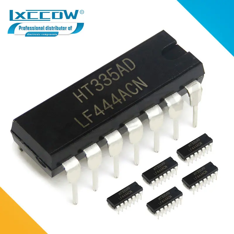 10 шт., усилитель LF444ACN DIP-14 LF444 DIP LF444CN DIP14