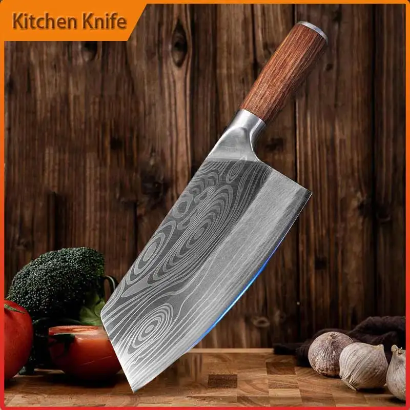 Дамасский кухонный нож мясника 7 5 дюйма китайские поварские ножи из нержавеющей