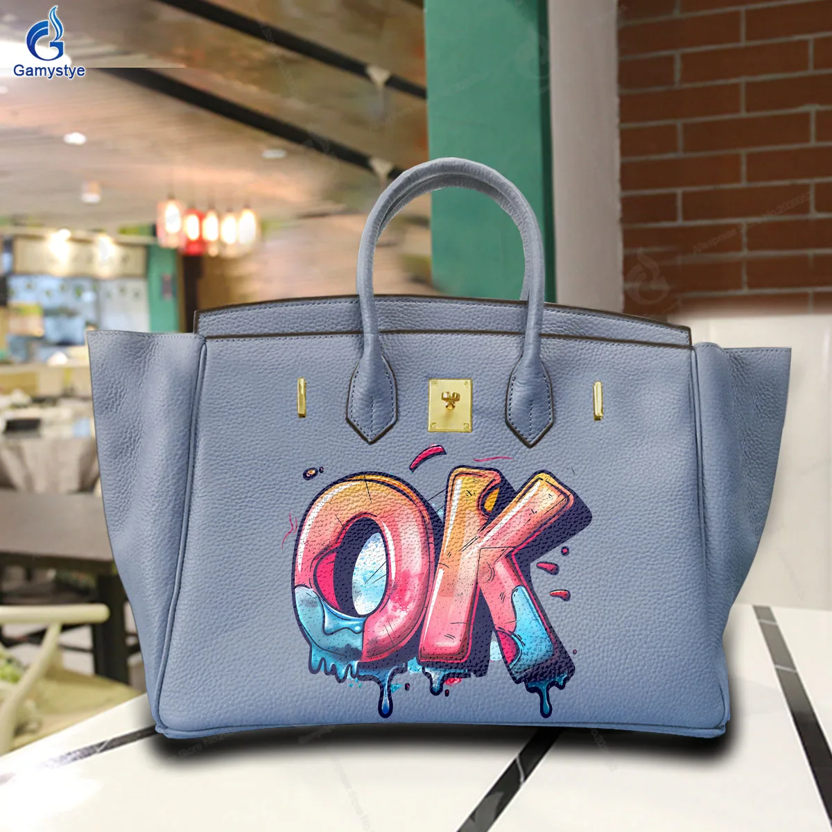 Сумки с принтом граффити и художественным дизайнерским женские кошельки сумки