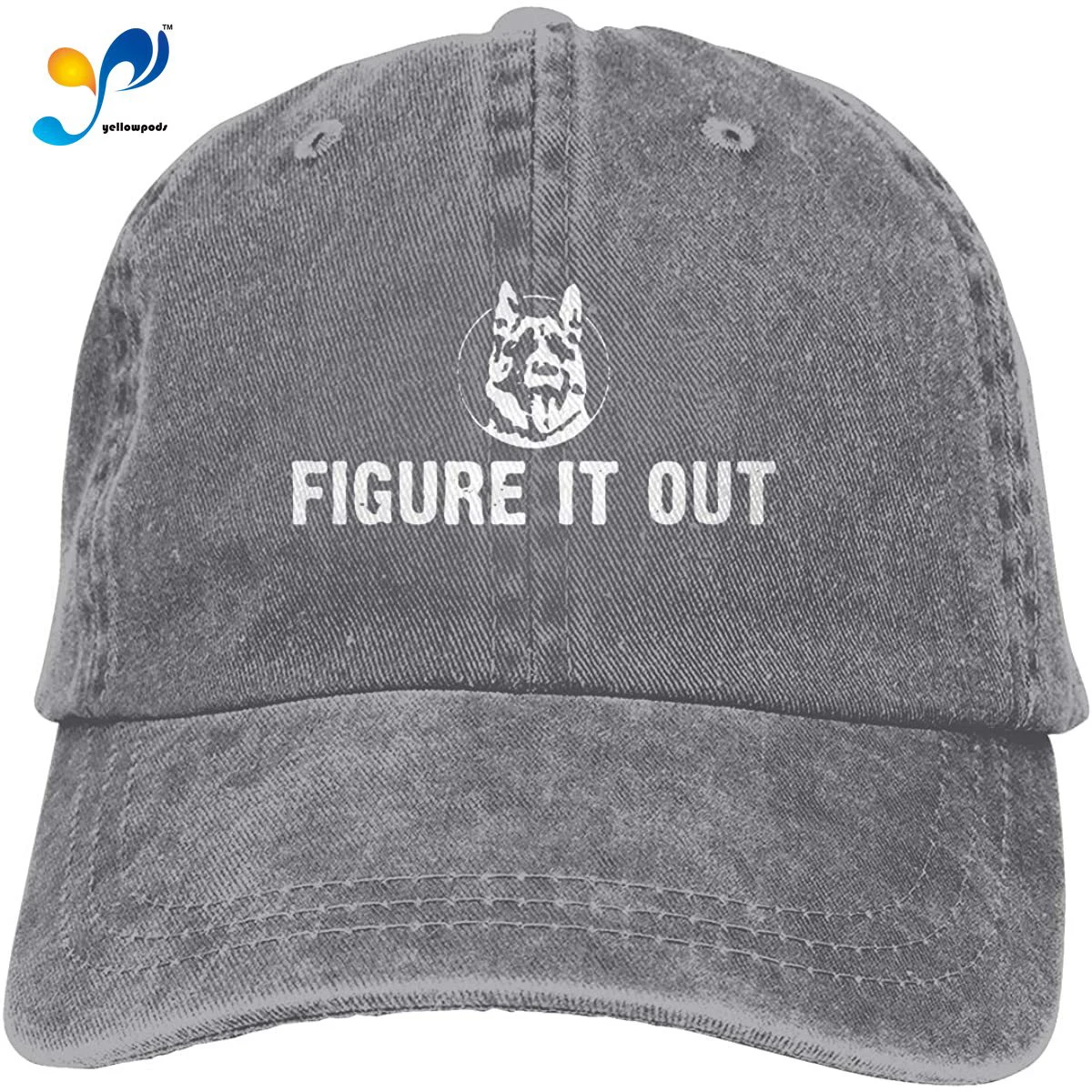 

Inlenged Figure It Out Letterkenny - Retro Denim Baseball Hat Trucker Hat Dad Hat Adjustable