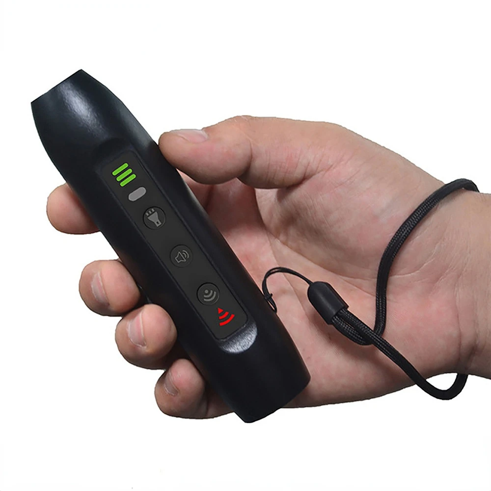 

2023 New Ultrasonic Dog Repeller Handheld Anti-bite Expulsion Stick Bark Stopper Portable Repellers Dog Training Dog accessories