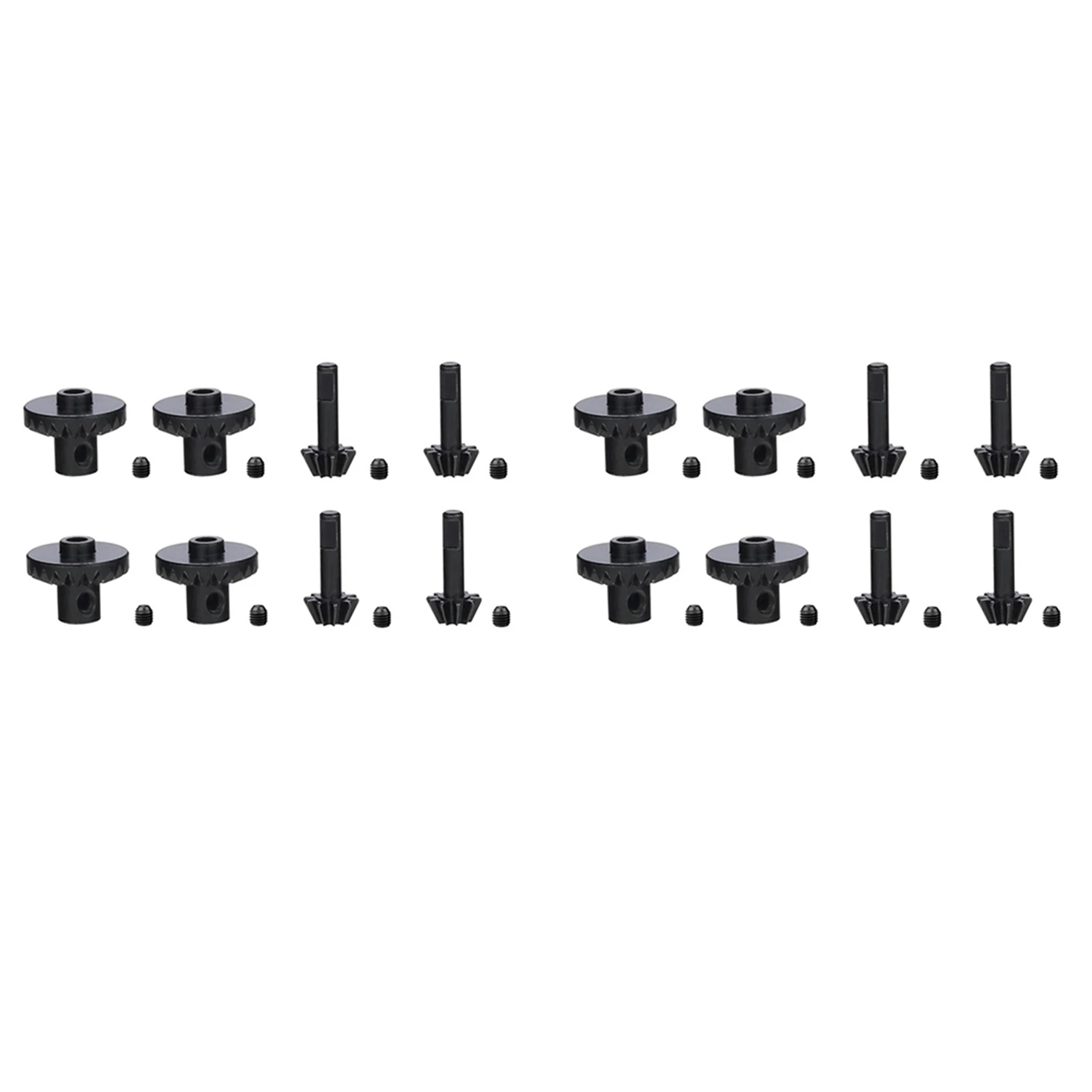 

16Pcs Steel Front & Rear Axle Gear Drive Shaft Gear Upgrade Accessories For WPL C14 C24 B24 B36 MN D90 D99 MN99S Parts