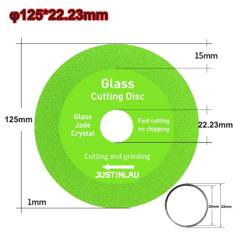 

Алмазный диск для стекла JUSTINLAU 100 мм