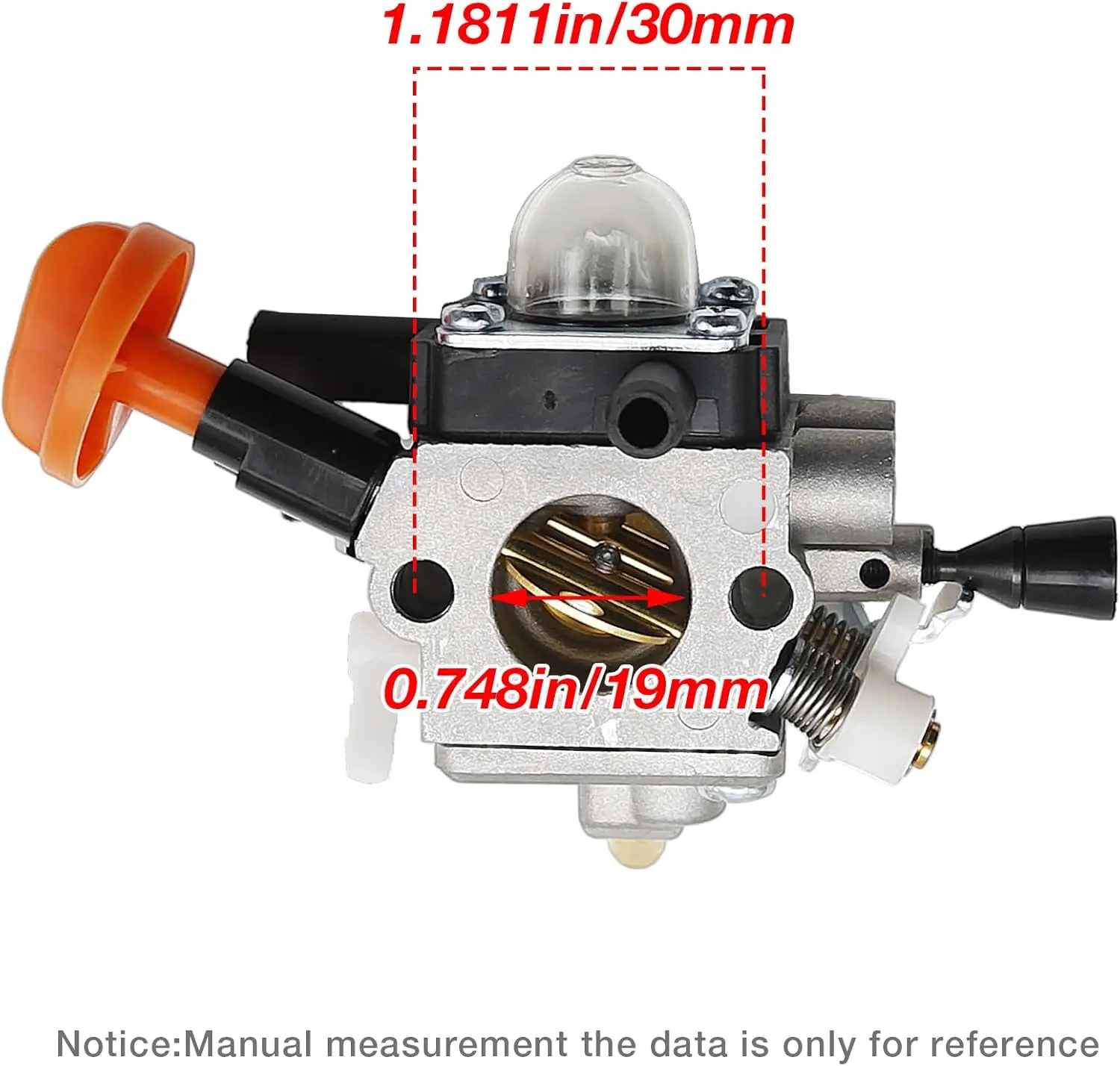 Фото Карбюратор 4180-120-0615 FS 91 FS91R, замена для Stihl FS91R FS111 FS89 HT102 HT103 FC91 FC96 KM91 KM91R KM111 FC111, для кусторезов №2