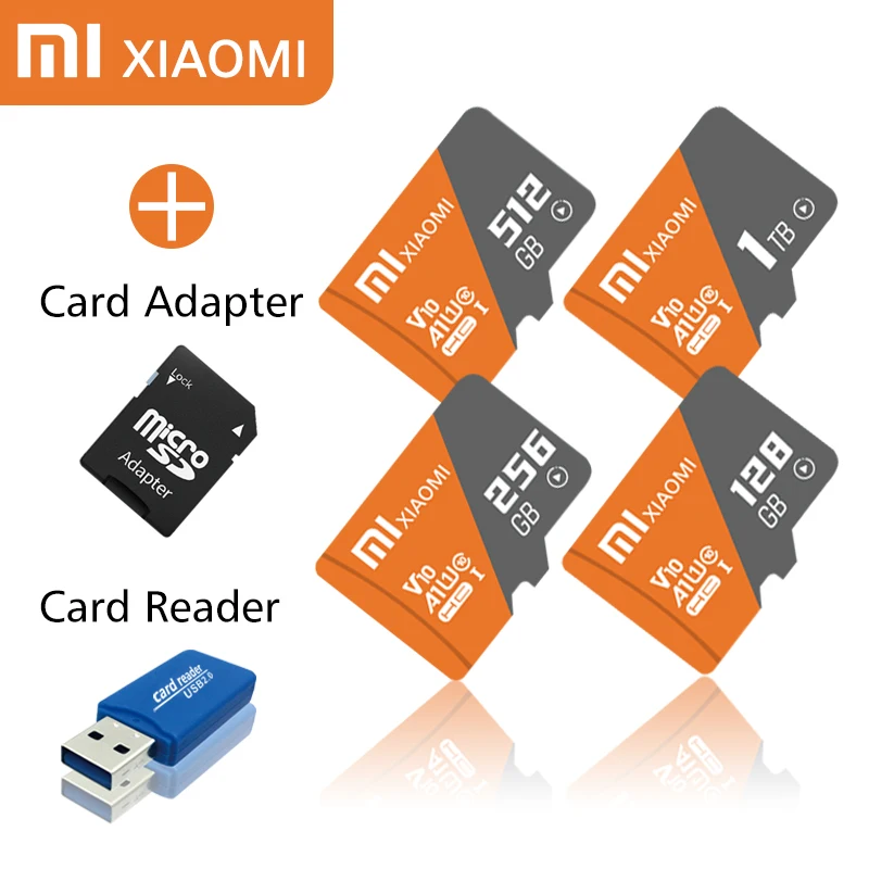 

Original XIAOMI Micro Memory SD Card 128GB 32GB 512GB 256GB 16GB 8GB 4GB SD Card SD/TF Flash Card Memory Card for Phone