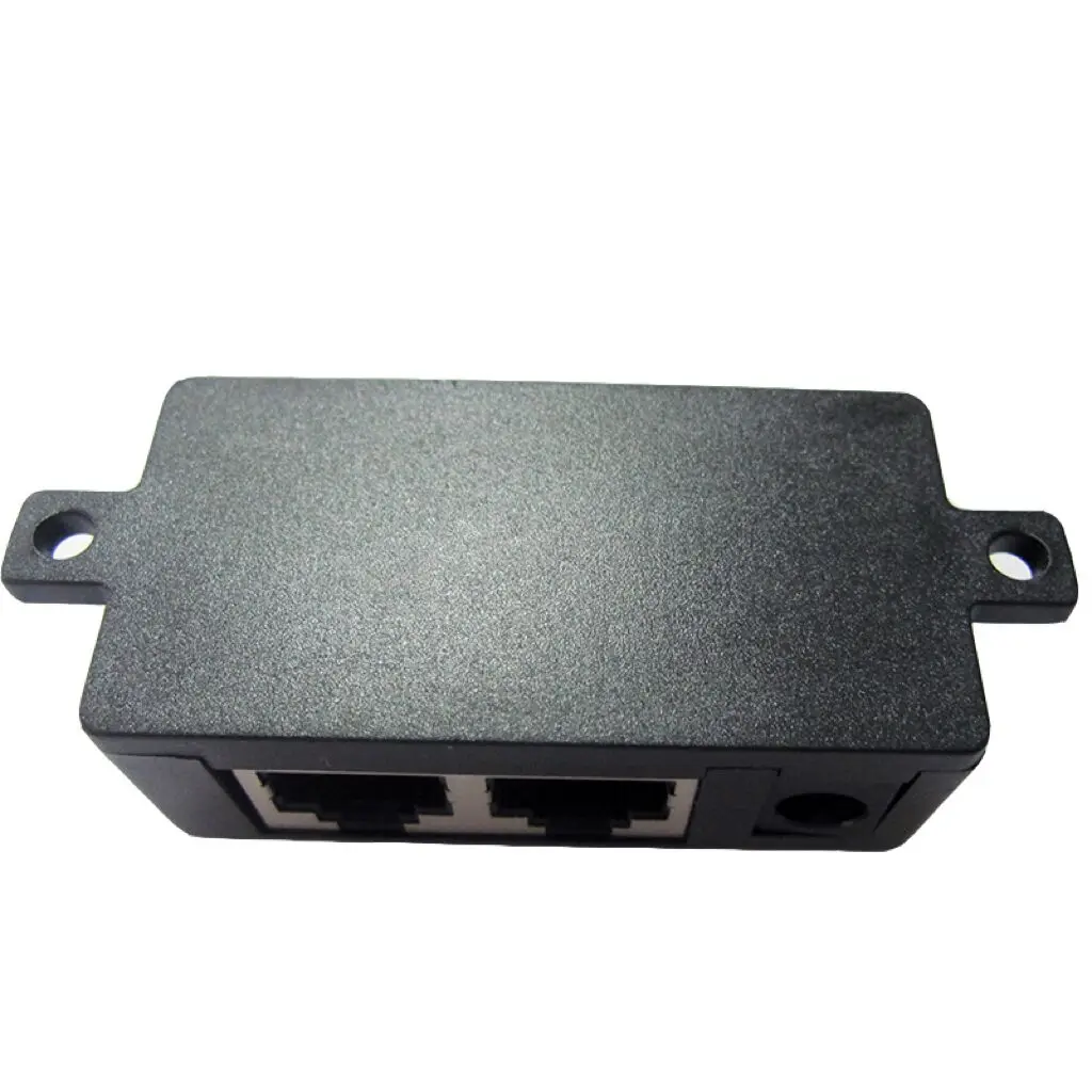 1-портовый гигабитный настенный адаптер питания через Ethernet PoE инжектор-блок не