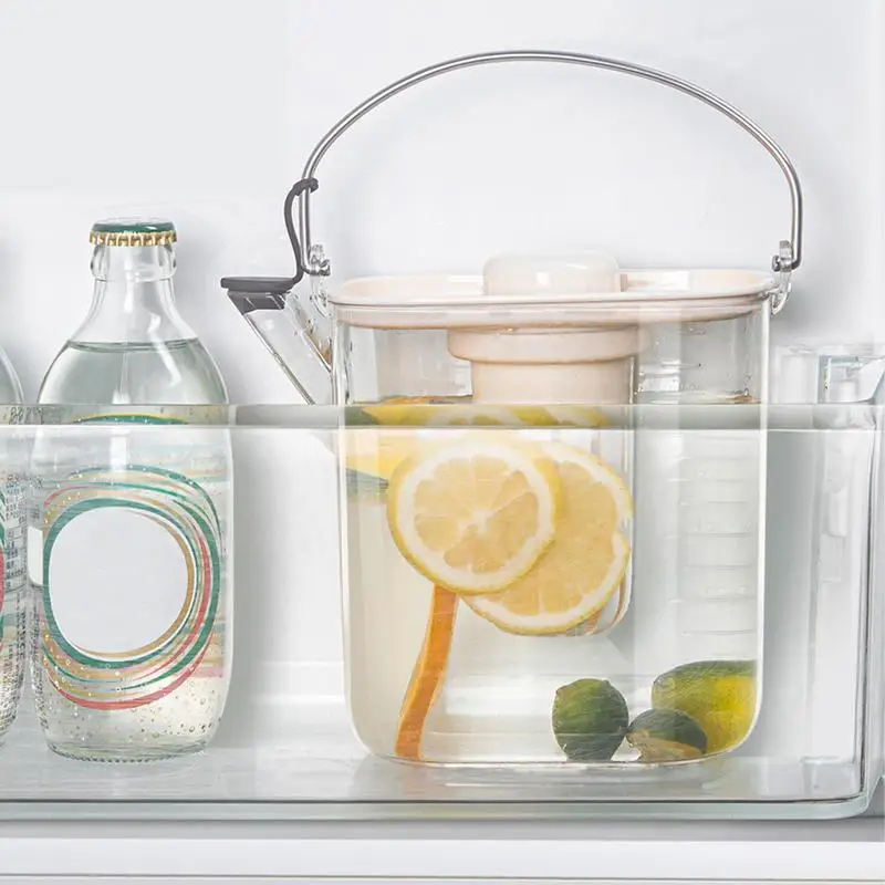 Кувшин для холодной воды кувшин напитков с ручкой Лемонда чая холодного