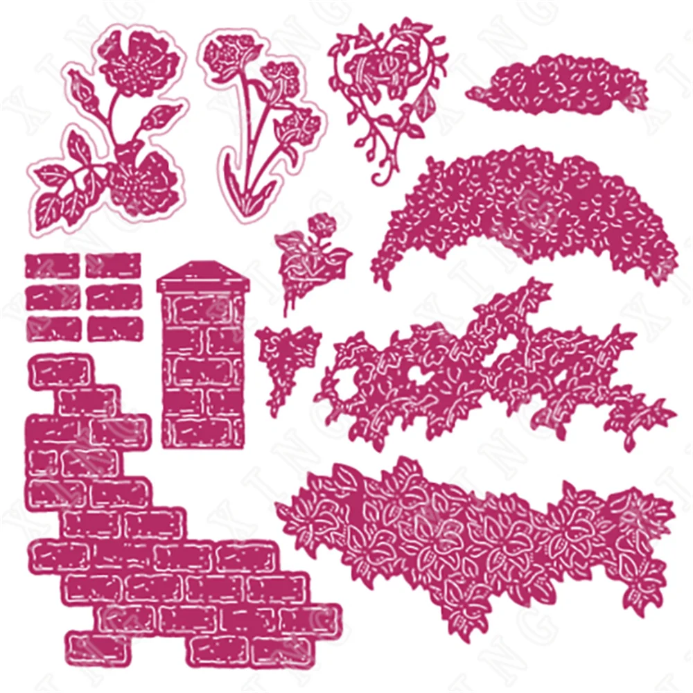 

Beautiful Boundries Metal Cutting Dies Diy Crafts Accessories Scrapbooking Greeting Card Decoration Embossing Molds New Arrival