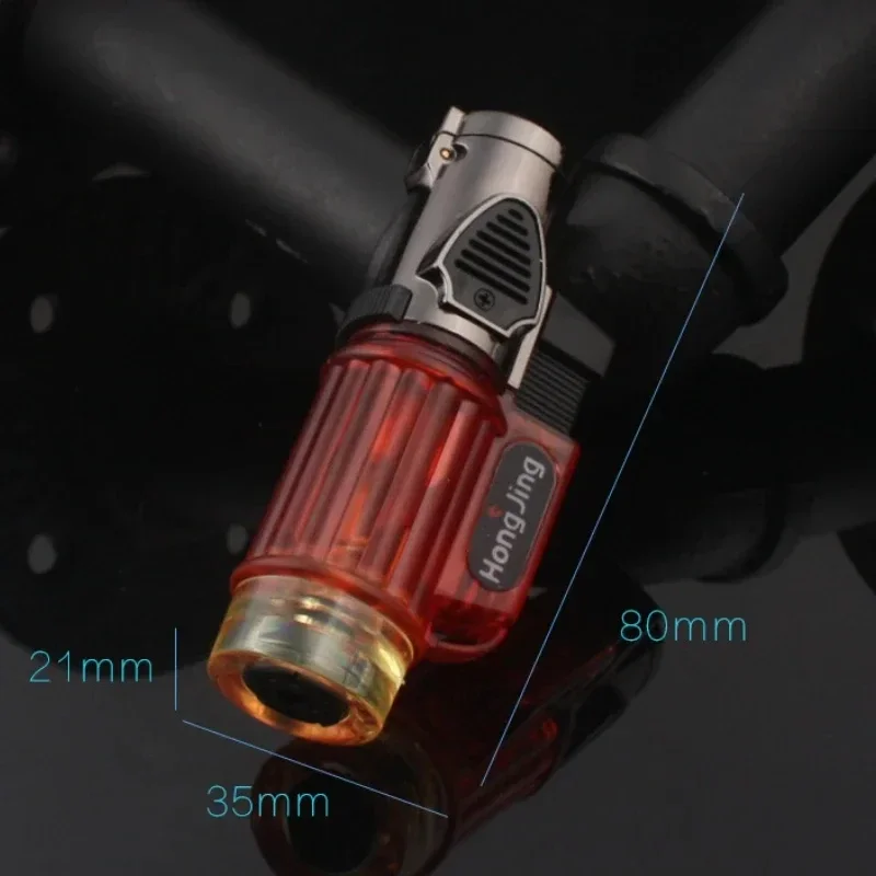 Металлическая уличная ветрозащитная газовая зажигалка для кемпинга барбекю