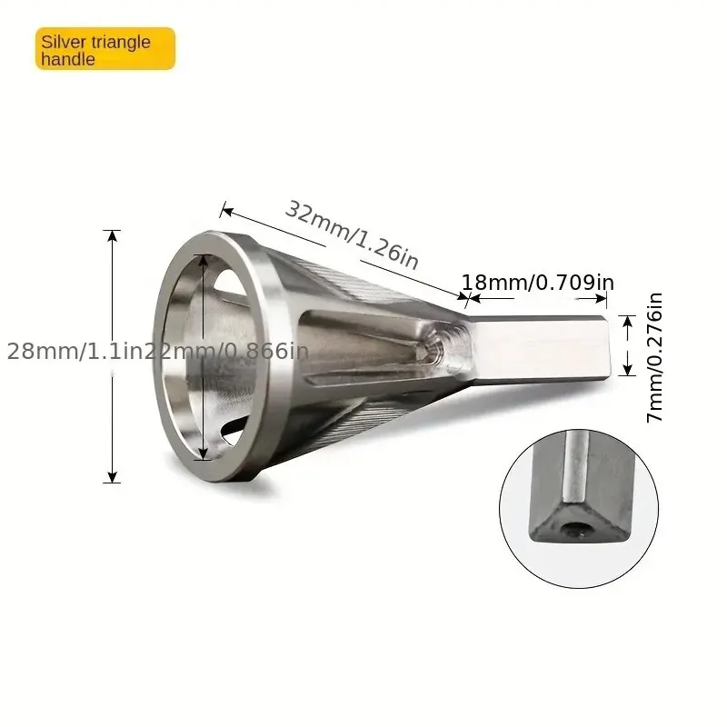 1 шт. высокоскоростное устройство для удаления заусенцев из нержавеющей стали