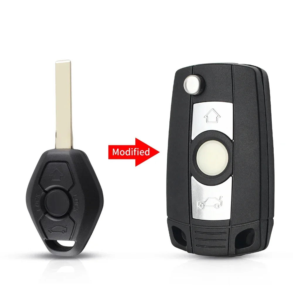 

KEYYOU HU58 HU92 лезвие для BMW E38 E39 E46 X3 X5 Z3 Z4 1/3/5/7 серии чехол для дистанционного ключа