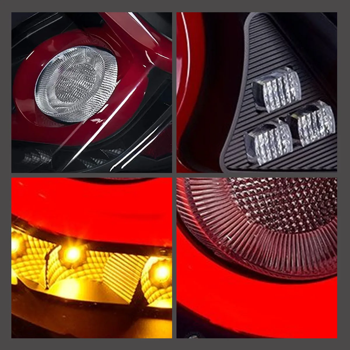 Фонарь задний Улучшенный модуль DRL динамический поток руля автомобиля фонарь для