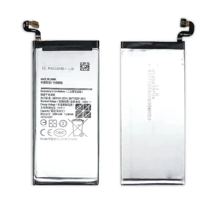 EB-BG935ABE 3 85 В 3600 мАч аккумулятор для Samsung Galaxy S7 Edge S7Edge SM-G935F G9350 G935FD мобильного