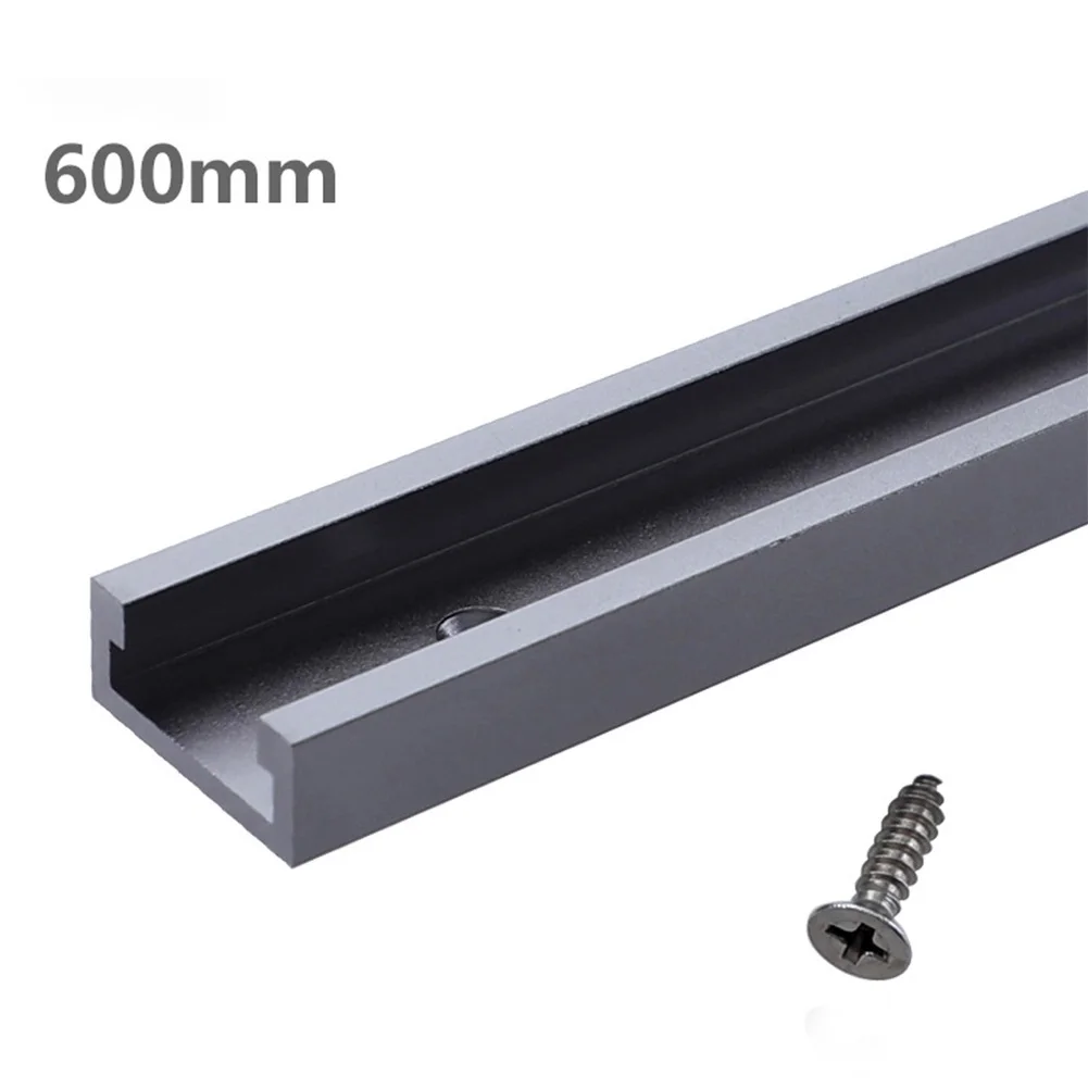 

300mm/400mm/600mm Aluminium Alloy T-tracks Slot Miter Track And Miter Bar Slider Table Saw Miter For T Screw Quick Acting Clam