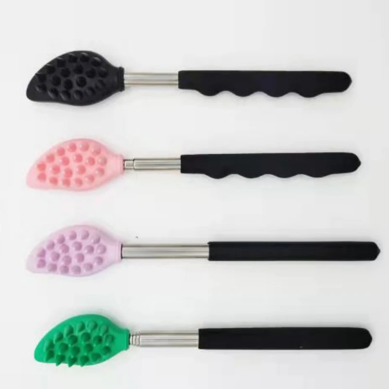 

Scratching Backscratcher Massager Kit Back Scraper Extendable Telescoping Itch Health ProductsTelescopic Back Scratcher