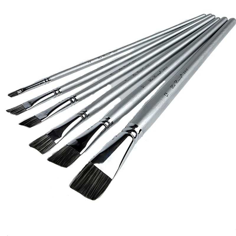 

6 шт./упаковка, нейлоновые кисти для рисования