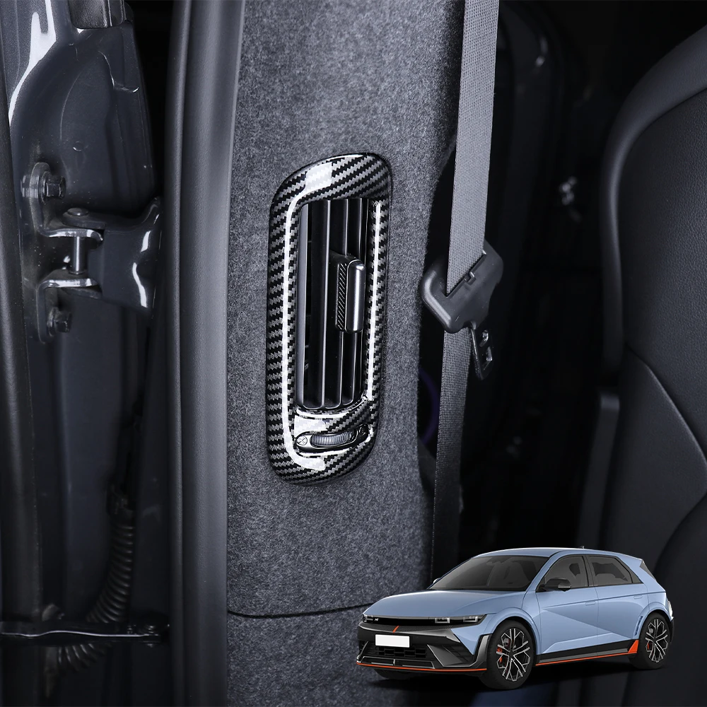 Стильная внутренняя отделка из углеродного волокна для кондиционера Hyundai Ioniq 5N 2024