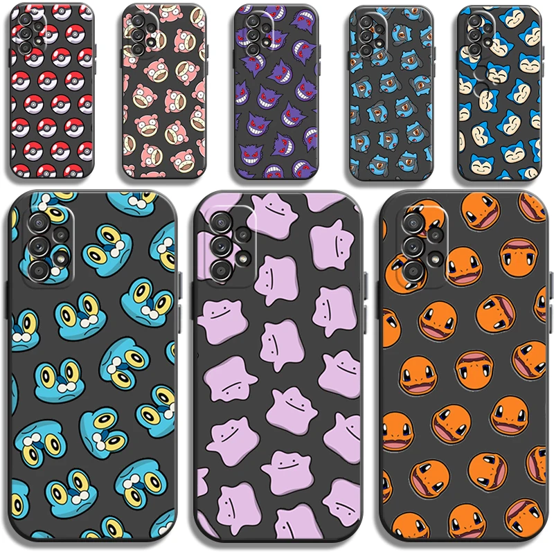 

Pokemon Pikachu Cute Phone Cases For Samsung Galaxy S20 FE S20 Lite S8 Plus S9 Plus S10 S10E S10 Lite M11 M12 Funda Coque