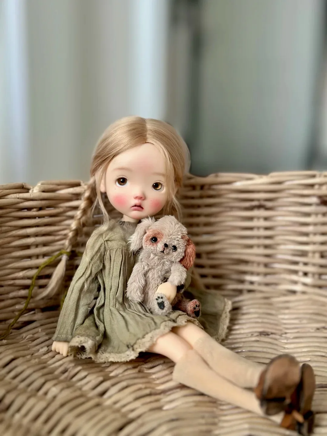 Фото Новая кукла BJD 1/6, старшая сестра-клевер, милая девочка, высококачественная игрушка из смолы, подарок на день рождения, куклы для малышей по акции, бесплатная доставка. №3