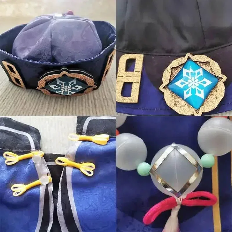 Костюм для косплея платье зомби со шляпой носки с заклинаниями одежда на