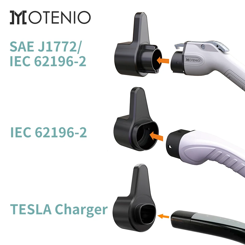 

Держатель для зарядного устройства типа 1 / 2 EV, тип 1 JI1772, тип 2, IEC 62196-2, Стандартный Держатель зарядного устройства Тесла, настенный кронштейн, розетка для T